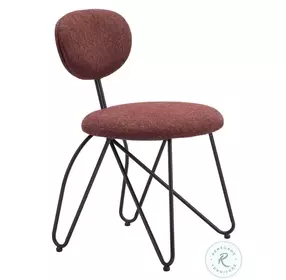 Novi Maroon Brown Dining Chair Set Of 2