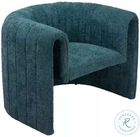 Viana Aquamarine Accent Chair
