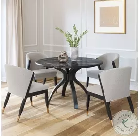 Sumay Black Dining Table