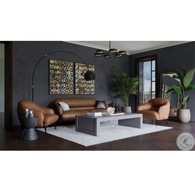 Armani Cognac Sofa