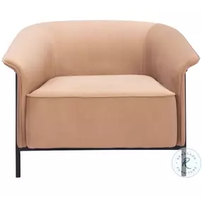 Burry Tan Accent Chair