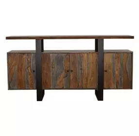 Ditman Grey Sheesham and Black Server