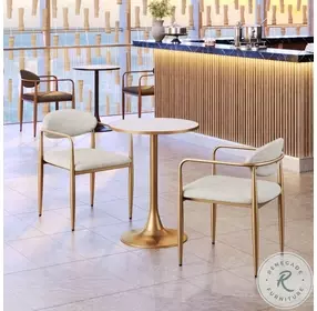 Zens Quill Gray Dining Chair Set Of 2