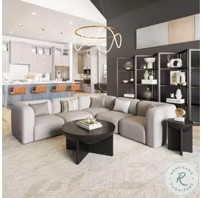 Tume Black Side Table