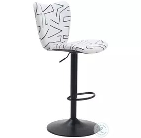Elevate White Bar Stool Set Of 2