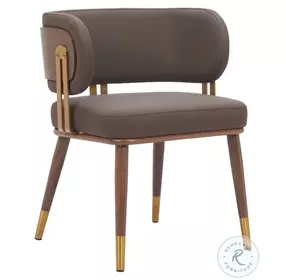 Brew Brown And Walnut Dining Chair Set Of 2