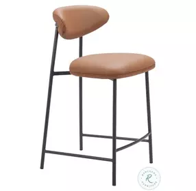 Rorun Brown Counter Height Stool Set Of 2