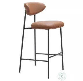 Rorun Brown Bar Stool Set Of 2