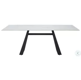 Inky White Dining Table
