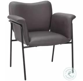 Heritage Brown Accent Chair