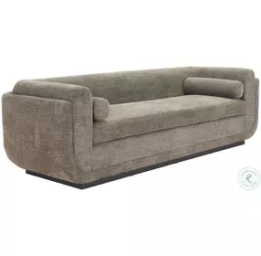 Sereneu Green Tweed Sofa