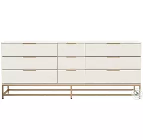 Rebel Cream And Champagne Gold Dresser
