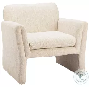 Dobra Oatmeal Beige Accent Chair