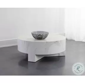 Mirella White Coffee Table