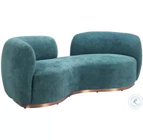 Jamela Teal Sofa