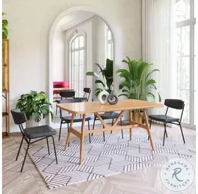 Rovina Natural Rectangular Dining Table