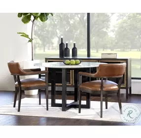 Brylea Shalimar Tobacco Dining Arm Chair