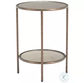 Anelli Bronze Side Table