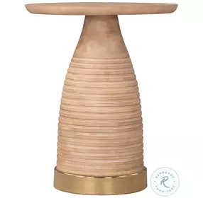 Radiant Natural Side Table