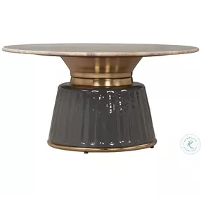 Glasa Beige And Gray Coffee Table