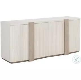 Venetta Cream And Warm Brass Sideboard