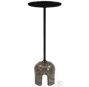 Kask Black Side Table
