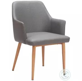 Wisom Gray Dining Chair Set Of 2