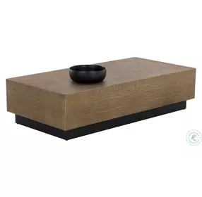 Albans Antique Brass And Black Occasional Table Set