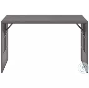 Verin Warm Gray Outdoor Bar Table