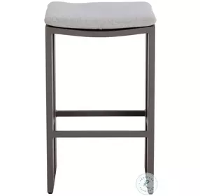 Verin Grace Bay Light Gray Outdoor Bar Stool