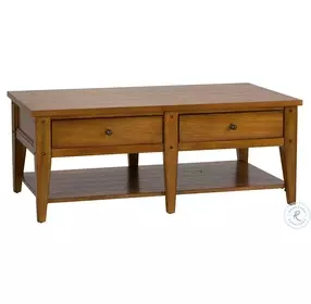 Lake House Oak Occasional Table Set