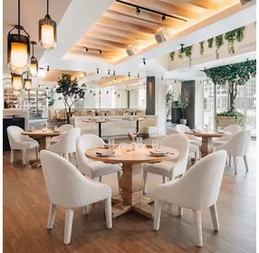 Domo Ivory Upholstered Dining Chair