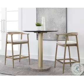 Ashton Dove Cream Counter Height Stool