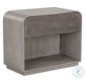 Algarve Gray Nightstand