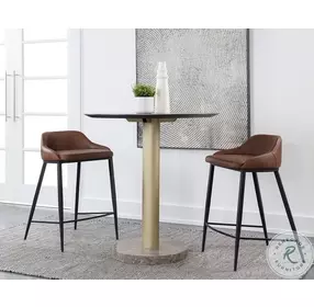 Glenwood Cinnamon Brown Counter Height Stool