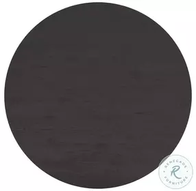 Thessaly Charcoal And Natural Round Dining Table
