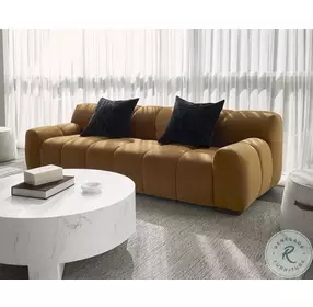 Dorsett Meg Gold 101" Sofa