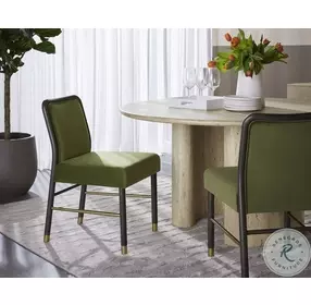 Jeno Meg Olive Dining Chair Set of 2