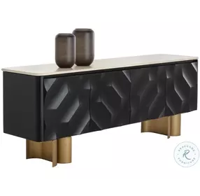Quincy Black Sideboard