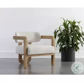 Cypress Heather Ivory Lounge Chair