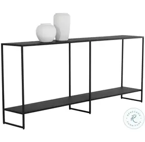 Eiffel Black Console Table