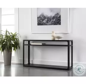Doncaster Black Console Table