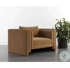 Kira Meg Gold Arm Chair