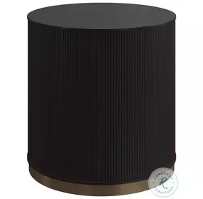 Kalla Charcoal Side Table