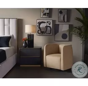 Kalla Charcoal Nightstand