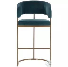Marris Danny Teal Bar Stool