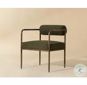 Ajani Copenhagen Olive Dining Arm Chair