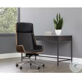 Radford Dillon Black Office Chair