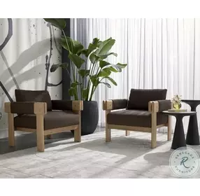 Chizu White Marble And Bronze Nesting End Table Set of 2