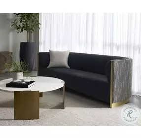 Radwin Abbington Black Living Room Set